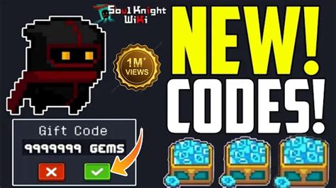 Latest Soul Knight codes .